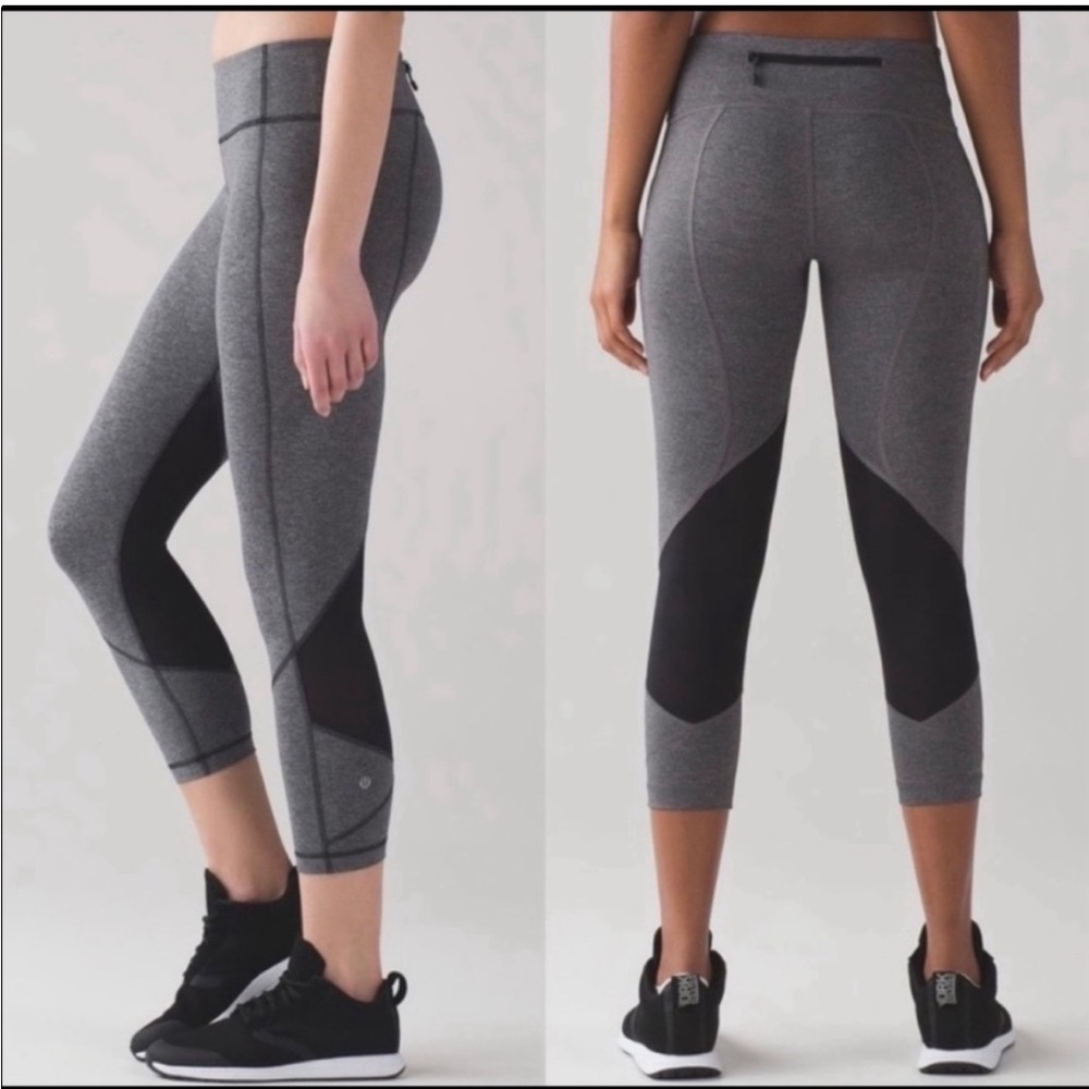 Lululemon pace rival cropped leggings size 6